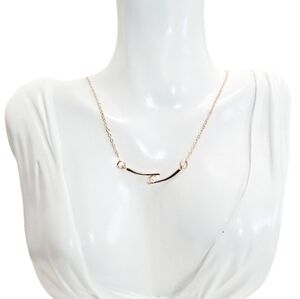 Gold Dainty Pearl‎ Pendant Necklace Minimalist Boho Chain Layering Jewelry New